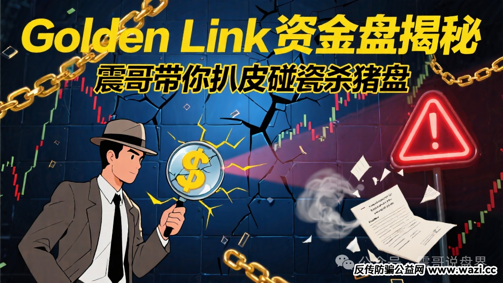 【Golden Link】资金盘揭秘：这种盘子迟早崩，趁现在还能跑赶紧撤。