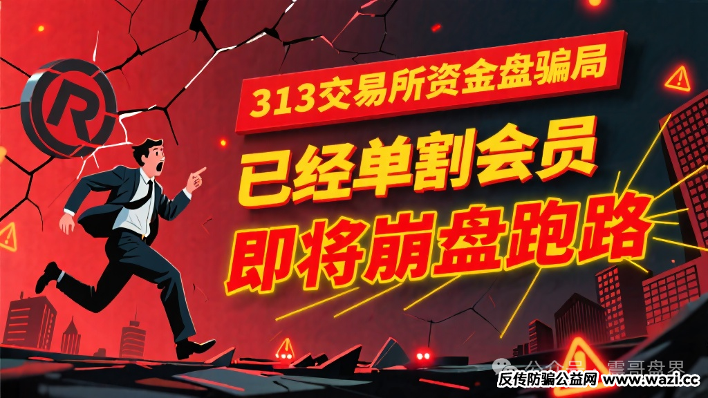 资金盘骗局【313交易所】这帮骗子搞的跟单资金盘现在正磨刀霍霍准备
