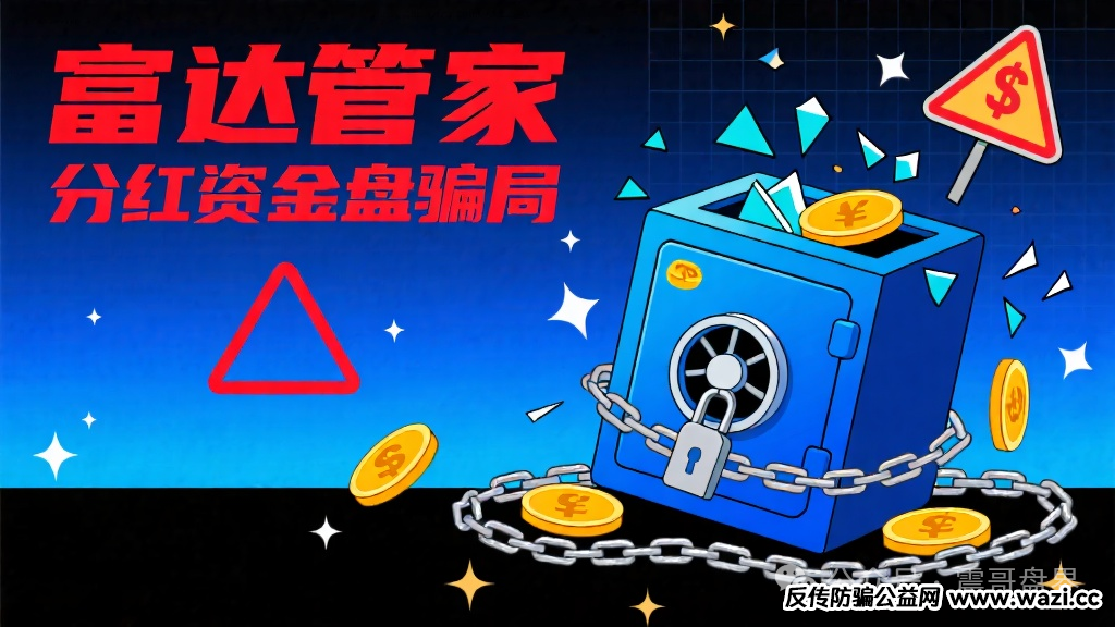 资金盘骗局【富达管家】朋友赶紧撤，别等镰刀挥到你头上才哭。