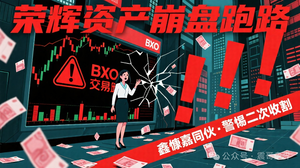 荣辉资产（BXO交易所）崩盘跑路，和鑫慷嘉一伙人，警惕二次收割！