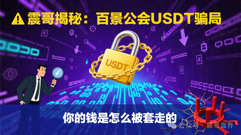 揭秘【百景公会】USDT骗局，你的钱是怎么被套走的！