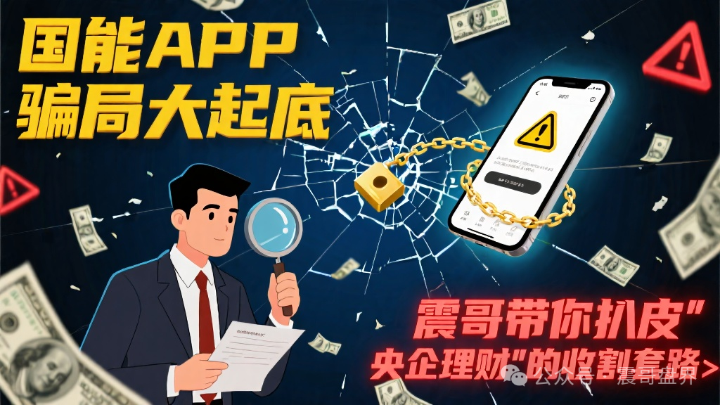 【国能APP】骗局大起底：带你扒皮＂央企理财＂的收割套路！