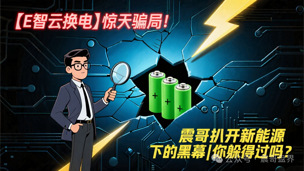 【E智云换电】惊天骗局！扒开新能源外衣下的黑幕，这些你躲得过吗？
