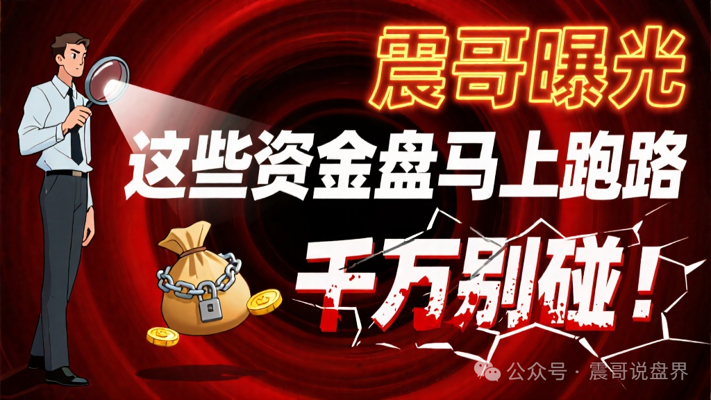 曝光：这些资金盘马上跑路，千万别碰！