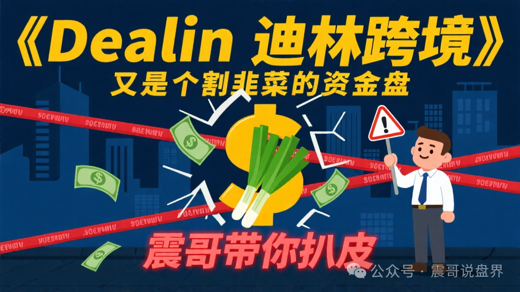 《Dealin迪林跨境》又是个割韭菜的资金盘！