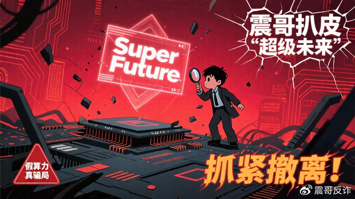 【超级未来Super Future】假算力,真骗局,抓紧撤离!