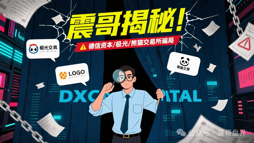 揭秘：【德信资本、极光交易所、熊猫交易所】资金盘骗局！