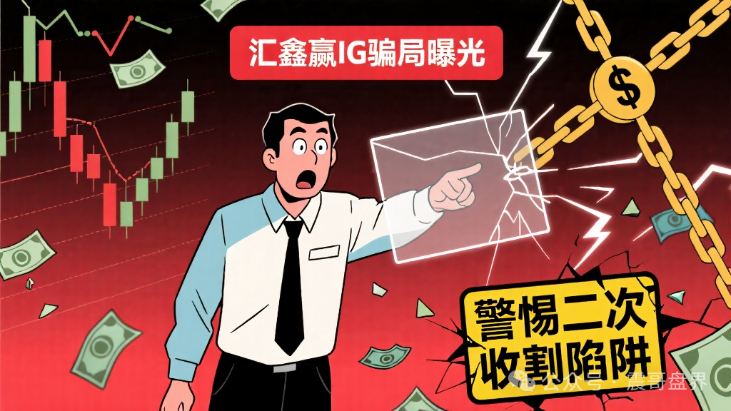 【汇鑫赢IG】股票资金盘骗局已经跑路，警惕二次收割！