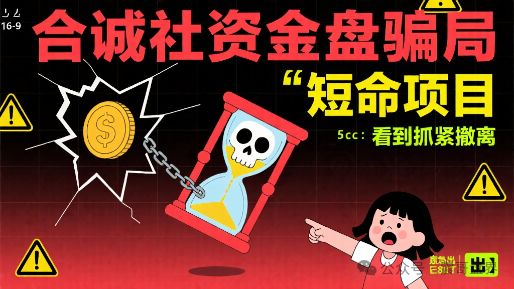 【合诚社】资金盘骗局,短命项目,看到抓紧撤离!