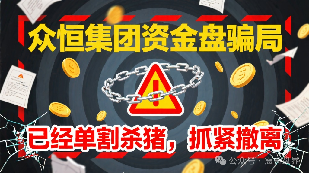 【众恒集团】资金盘骗局，已经单割杀猪，抓紧撤离！
