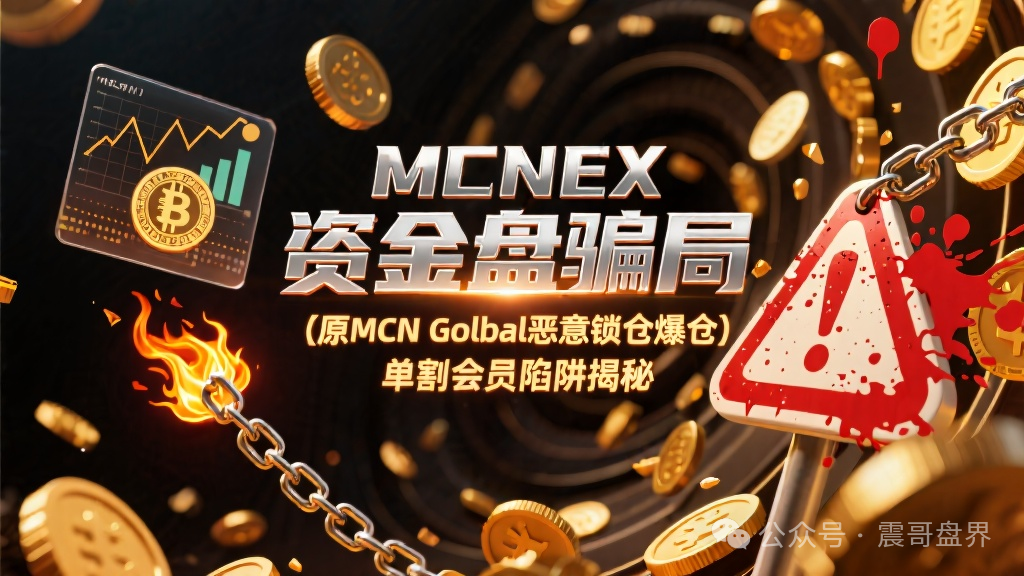 【MCNEX】原MCN Golbal资金盘骗局，跟单员恶意锁仓爆仓，单割会员，高度预警!