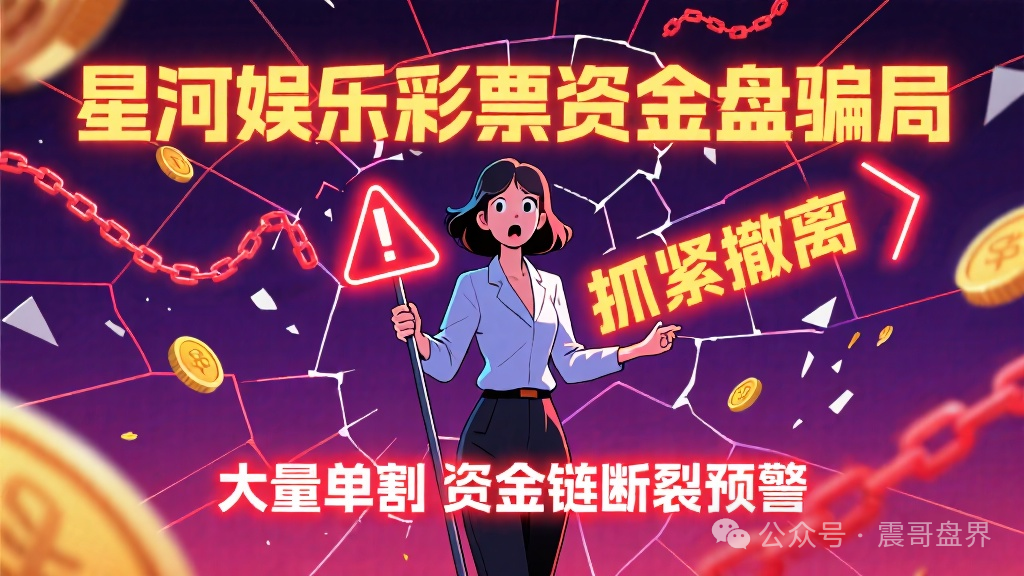 《星河娱乐彩票》资金盘骗局，抓紧撤离，大量单割！