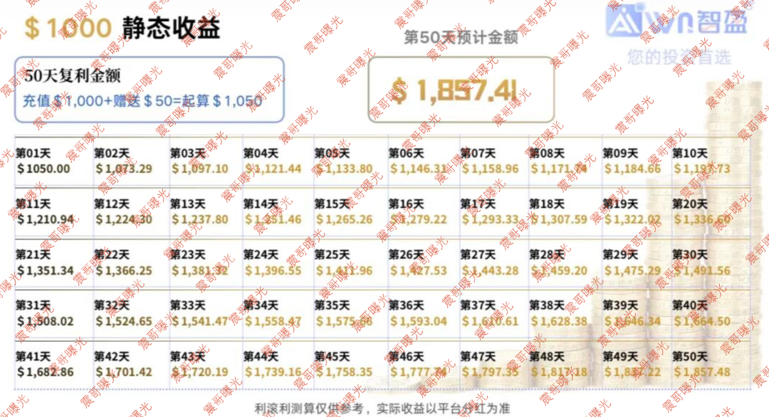【智盈国际】资金盘骗局，华尔街AI量化是假的，多级传销圈钱是真的！