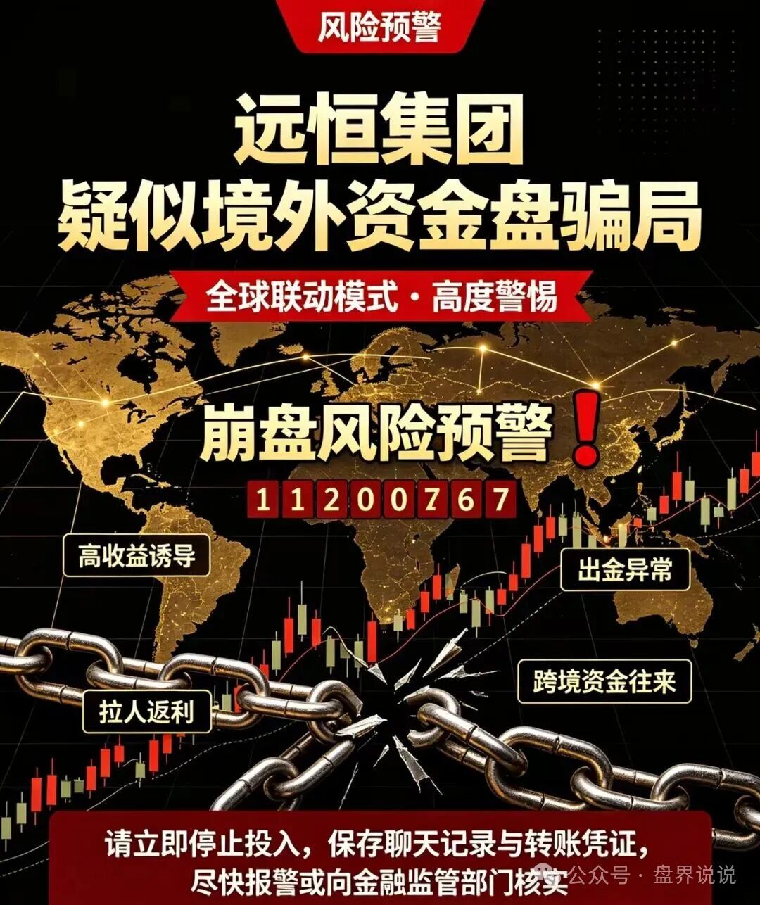 “远恒集团”全球联动做鬼心虚更换充值提现地址，会员开始疯狂提现，马上全